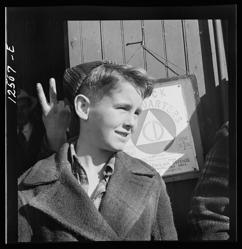 [Untitled photo, possibly related to: Chicago (north), Illinois. One of the ace Junior Rangers responsible for bringing in a…