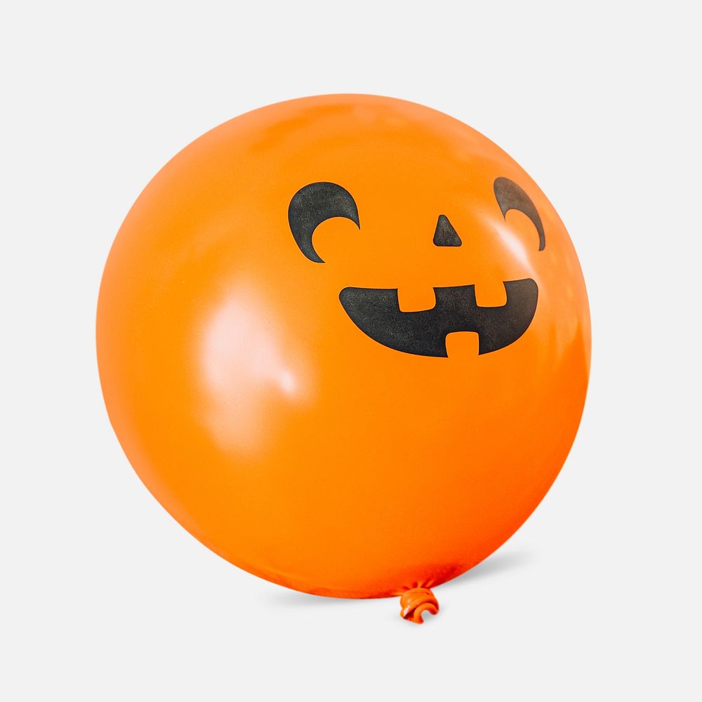 Laughing halloween balloon design resource 