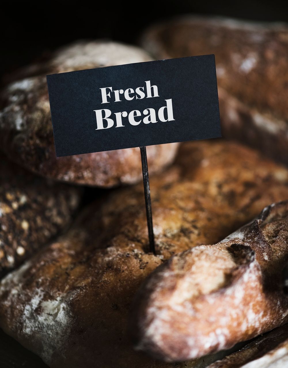 Assortment of fresh bread food photography recipe ideas