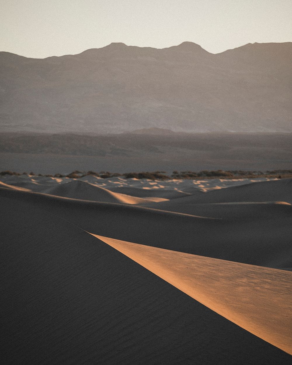 View of Death Valley in California, United States