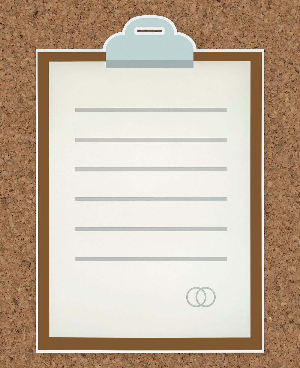 Business document paper icon isolated