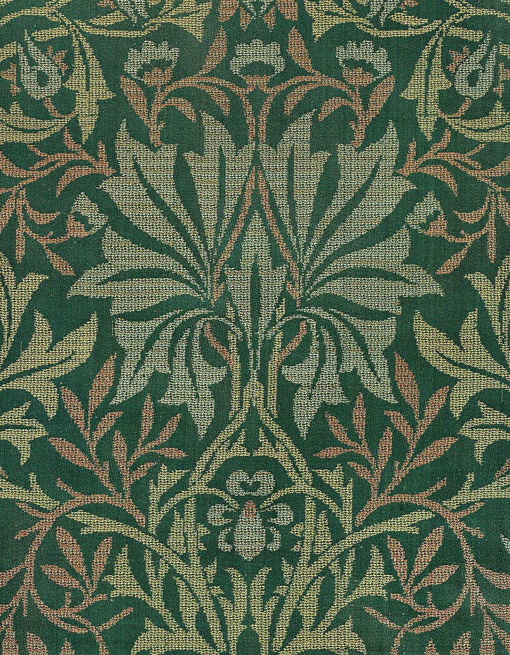 William Morris's (1834-1896) Flower Garden famous pattern. Original from The MET Museum. Digitally enhanced by rawpixel.