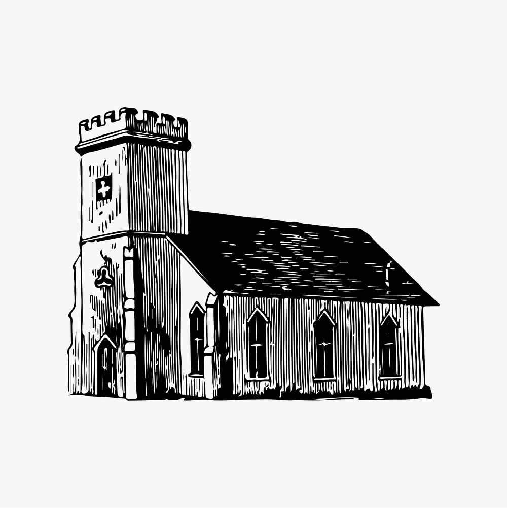 St. Mark's church illustration vector