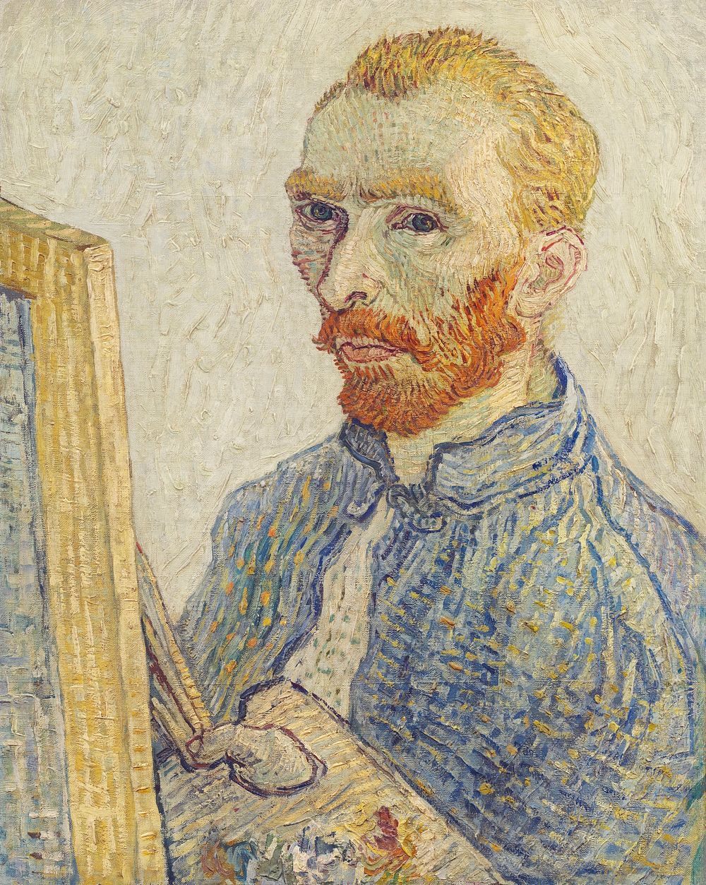 Portrait of Vincent van Gogh (1925&ndash;1928) by Vincent van Gogh. Original from The National Gallery of Art. Digitally…