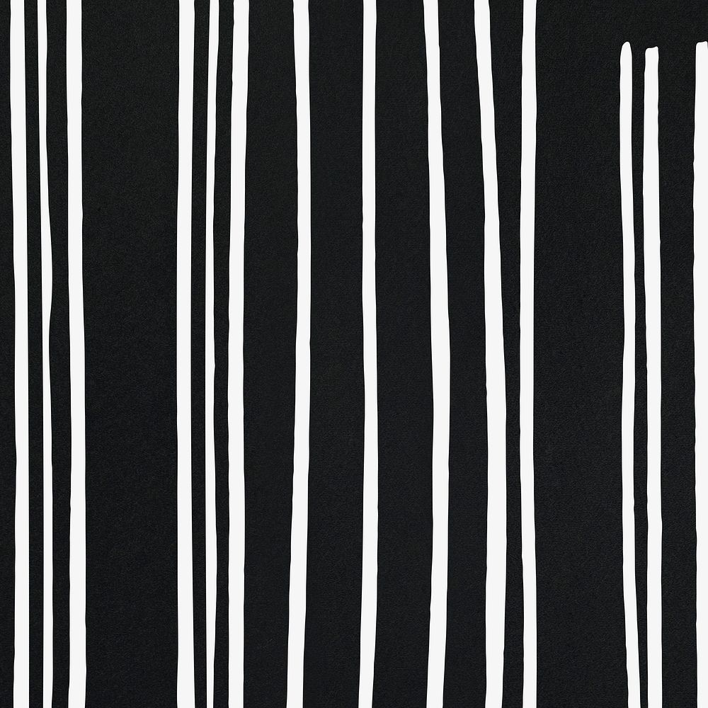 Vintage white stripes psd patterned black background, remix from artworks by Samuel Jessurun de Mesquita