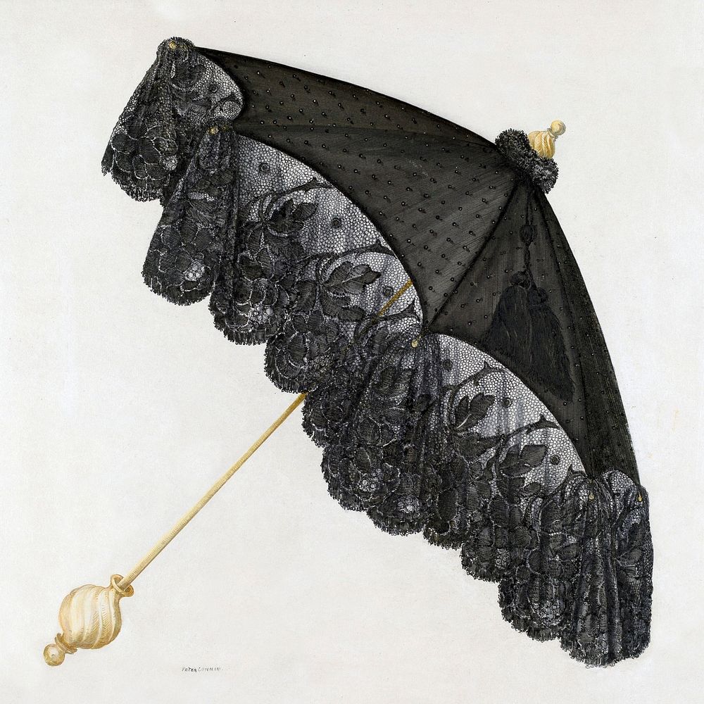 Parasol (c. 1935&ndash;1942) by Peter Connin. Original from The National Gallery of Art. Digitally enhanced by rawpixel.