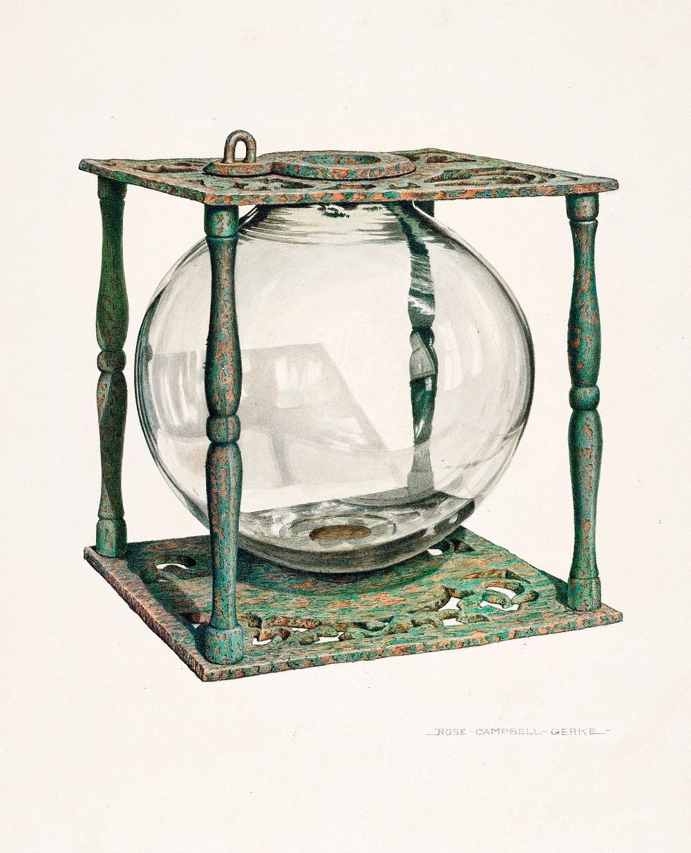 Ballot Box (c. 1939) by Rose Campbell&ndash;Gerke. Original from The National Gallery of Art. Digitally enhanced by rawpixel.