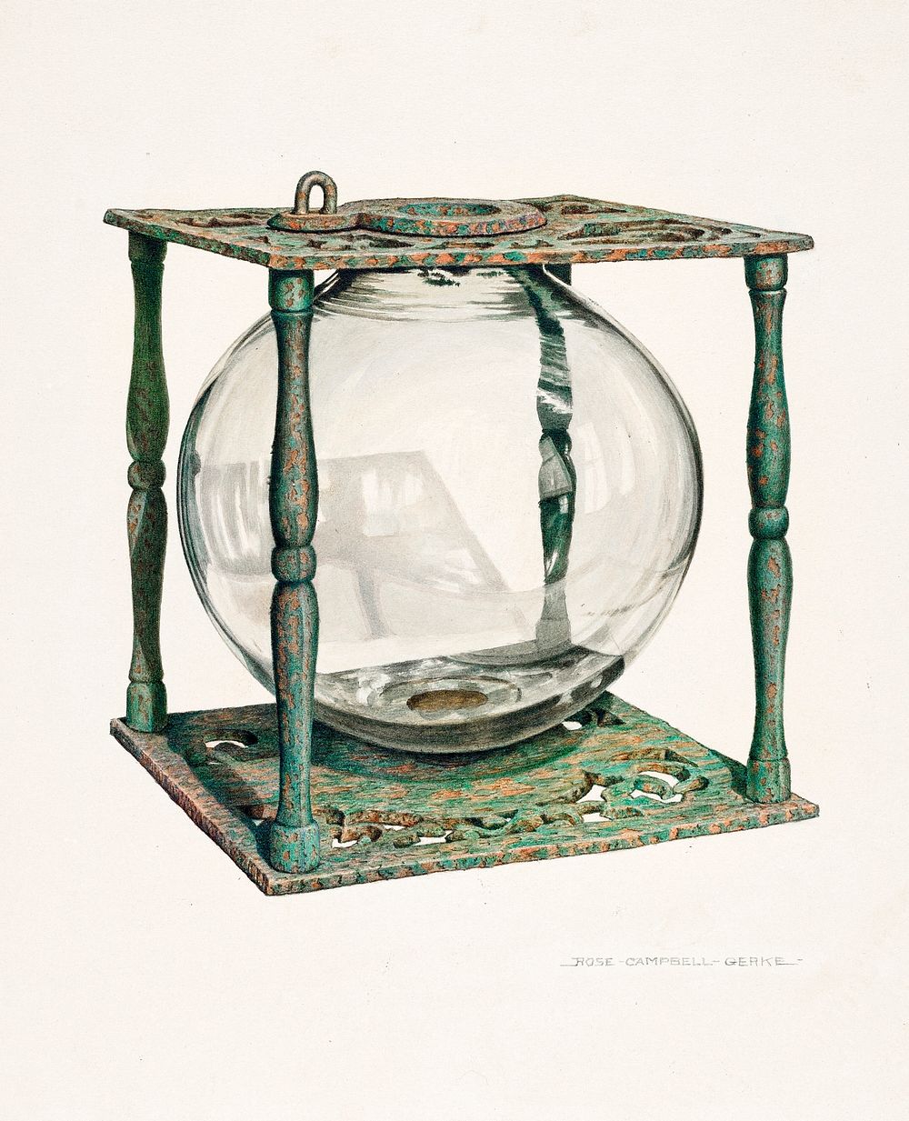 Ballot Box (c. 1939) by Rose Campbell–Gerke. Original from The National Gallery of Art. Digitally enhanced by rawpixel.