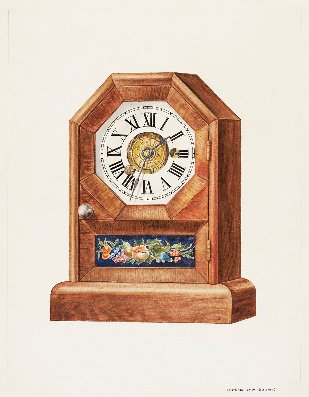Alarm Clock (Timepiece) (ca. 1937) by Francis Law Durand. Original from The National Gallery of Art. Digitally enhanced by…