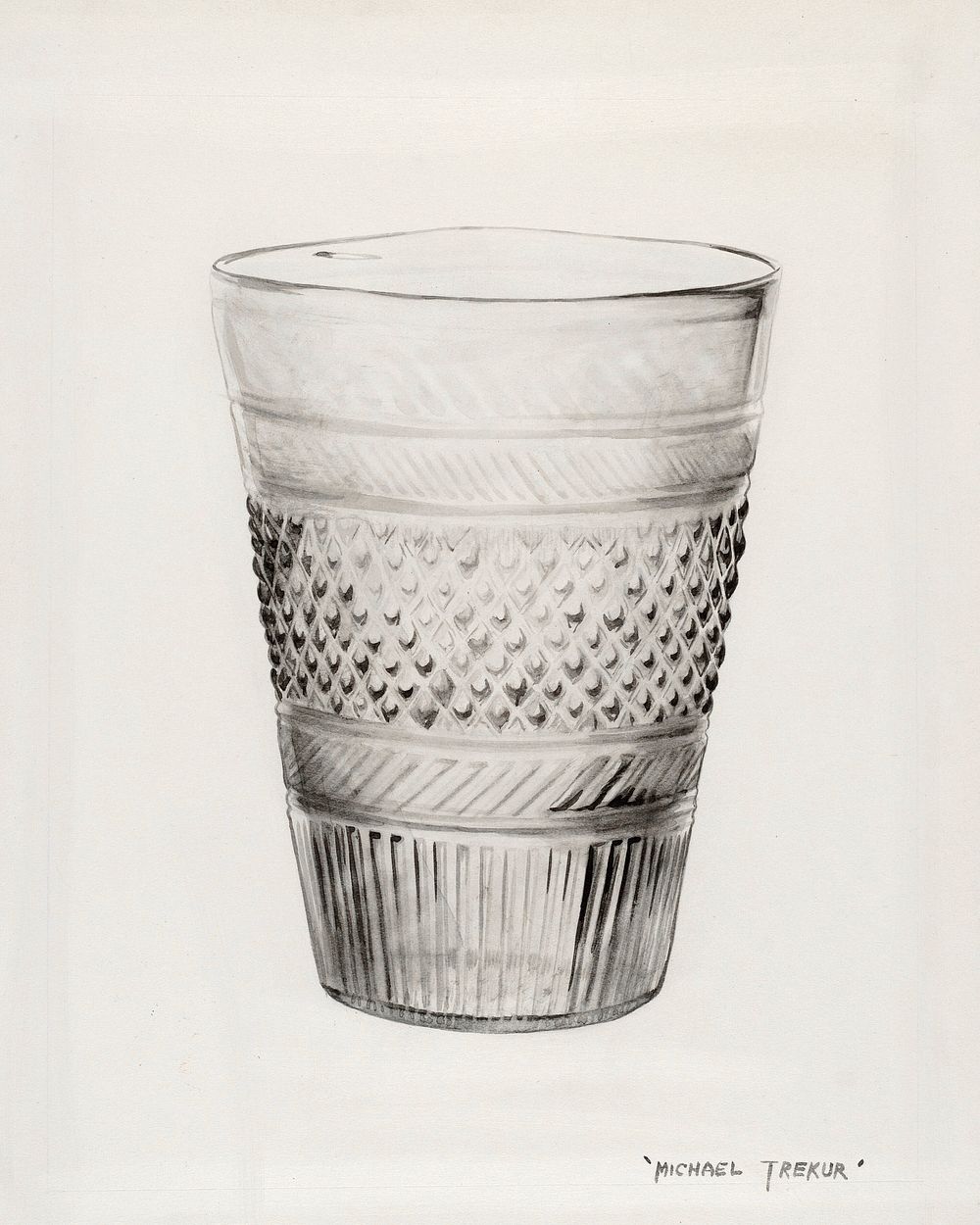 Flip Glass (ca. 1936) by Michael Trekur. Original from The National Gallery of Art. Digitally enhanced by rawpixel.