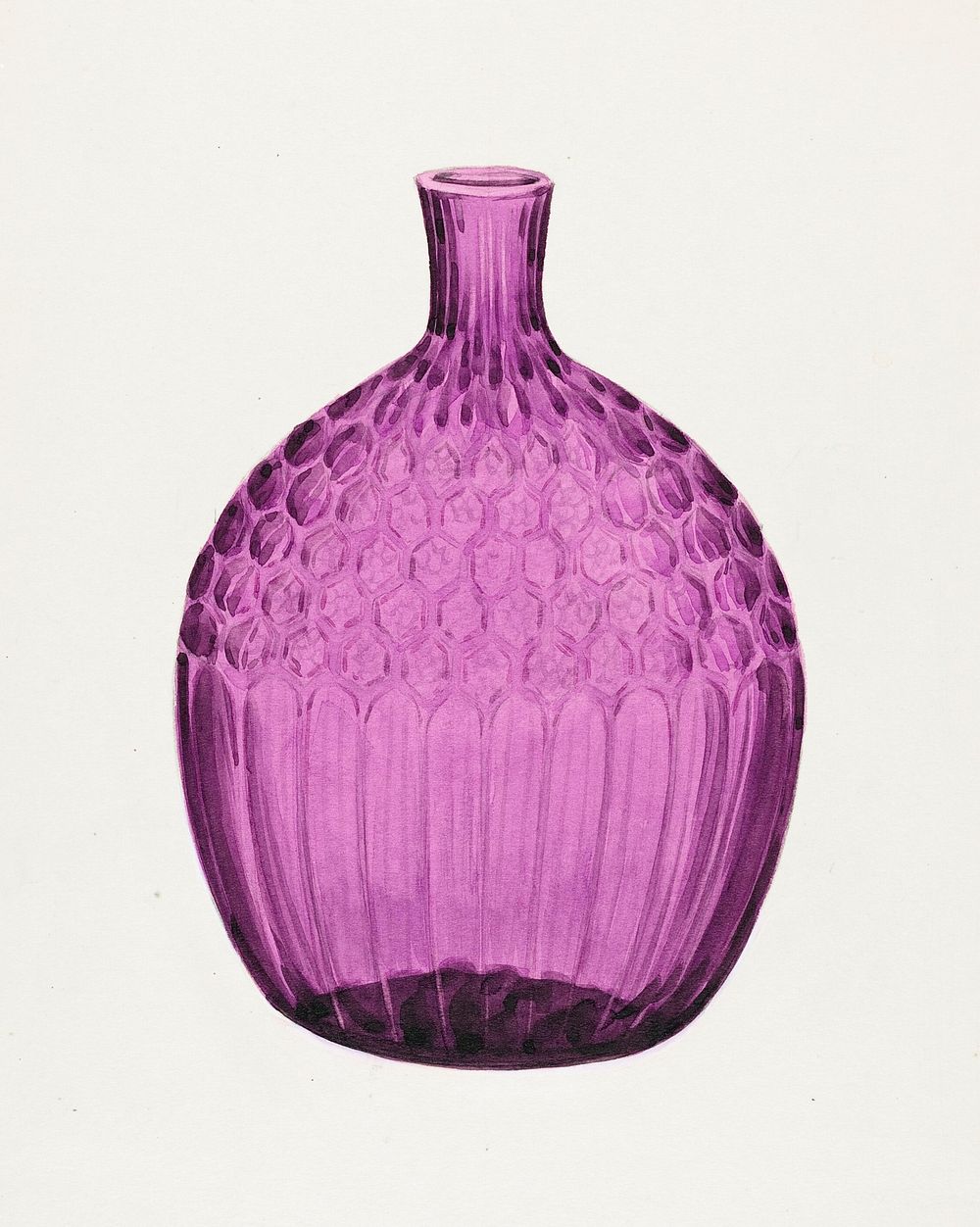 Flask (ca. 1936) by John Dana. Original from The National Gallery of Art. Digitally enhanced by rawpixel.