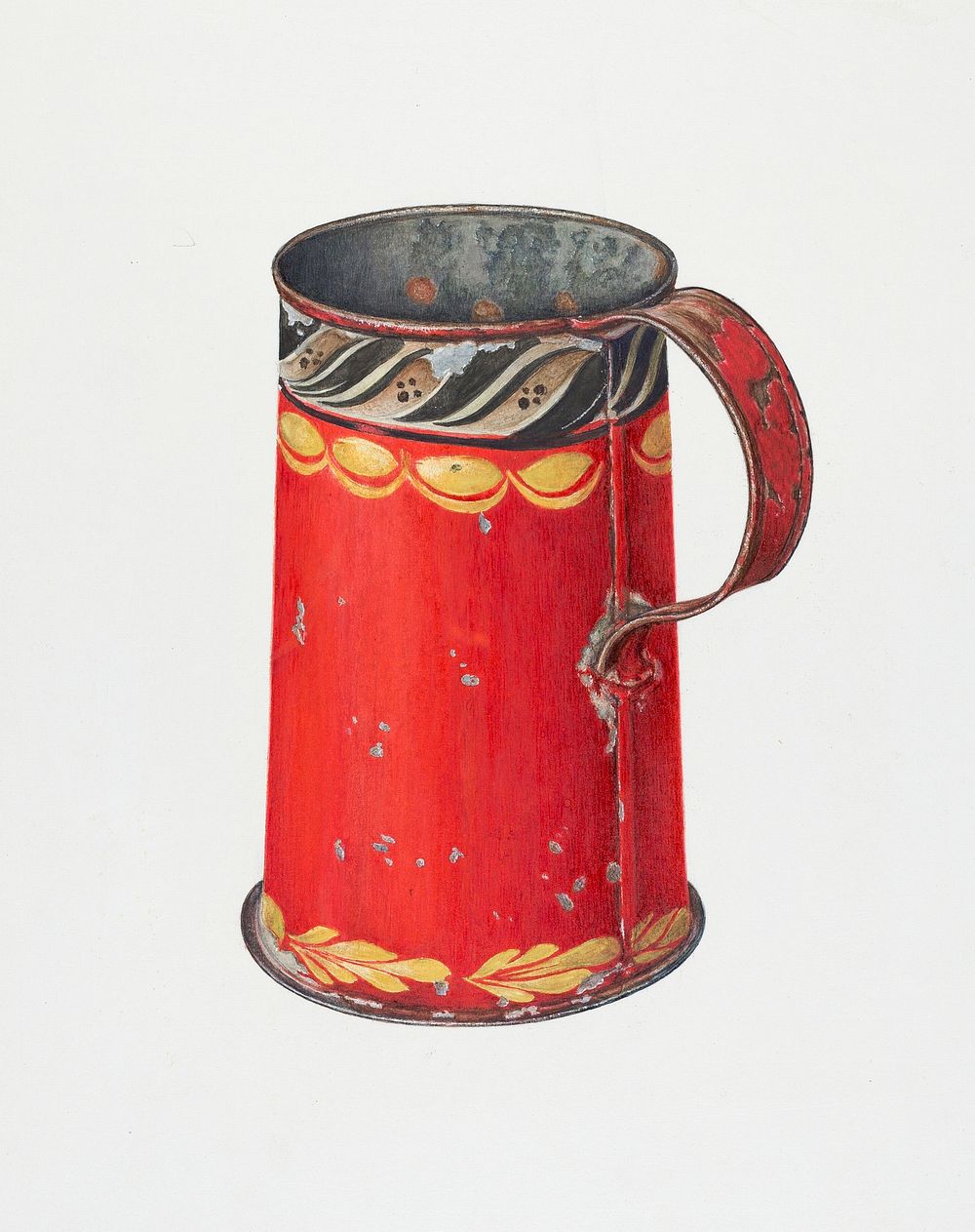 Measure Cup (ca. 1940) by Charles Henning.  Original from The National Gallery of Art. Digitally enhanced by rawpixel.