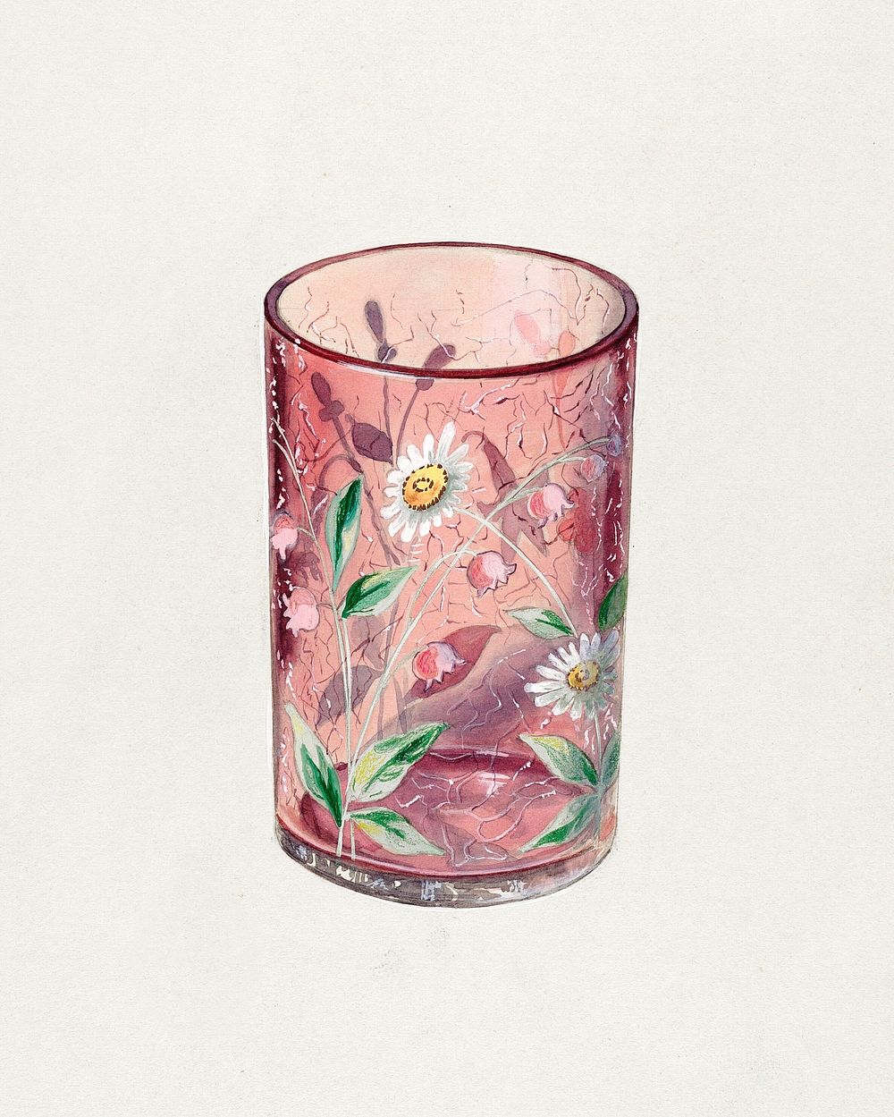 Water Glass (ca.1937) by Ralph Atkinson. Original from The National Gallery of Art. Digitally enhanced by rawpixel.