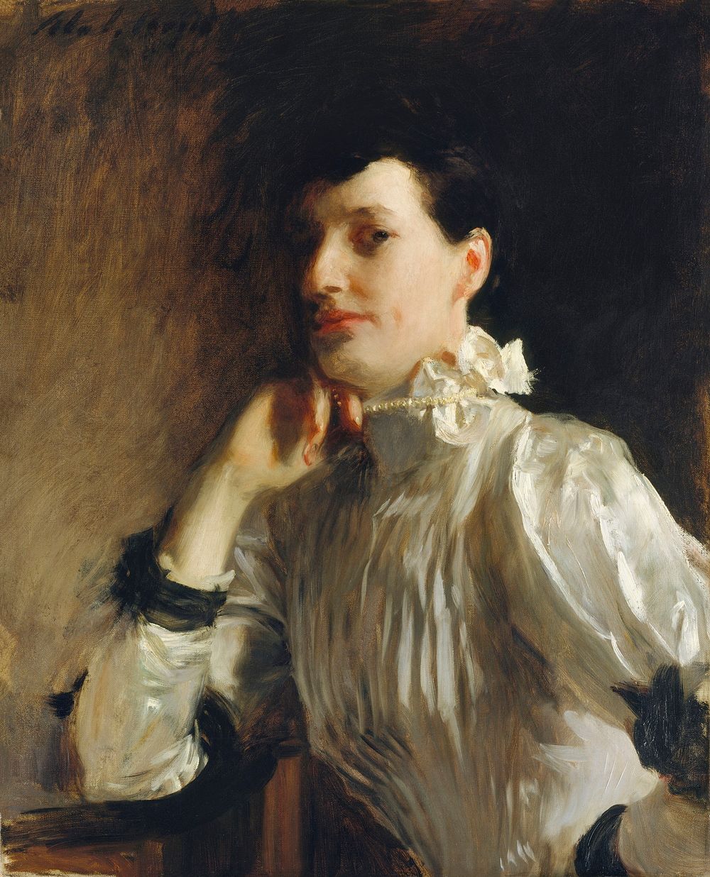 Mrs. Henry Galbraith Ward (ca. 1891&ndash;1894) by John Singer Sargent. Original from The MET Museum. Digitally enhanced by…