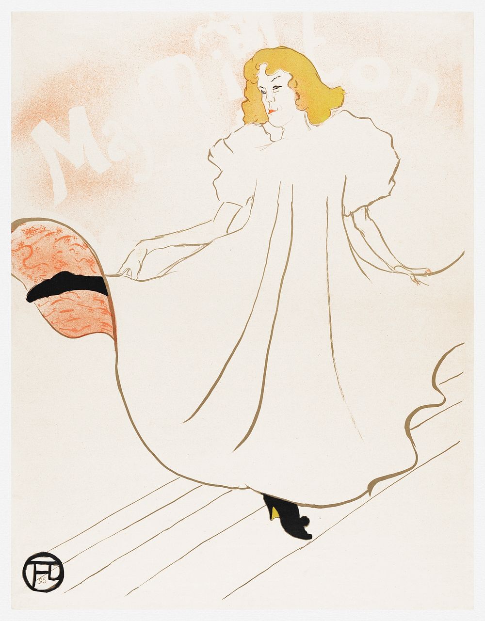 May Milton print in high resolution by Henri de Toulouse–Lautrec (1864-1901). Original from The Rijksmuseum. Digitally…