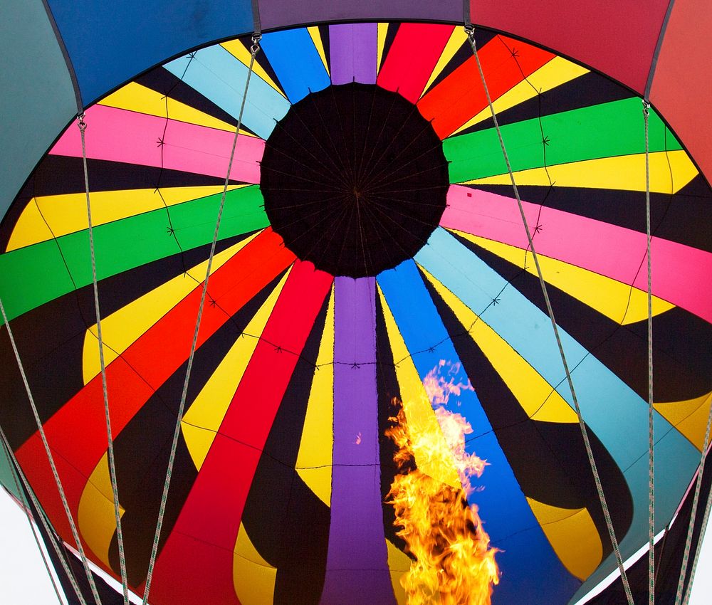 Decatur, Alabama annual Hot Air Balloon Jubilee Festival. Original image from Carol M. Highsmith&rsquo;s America, Library of…