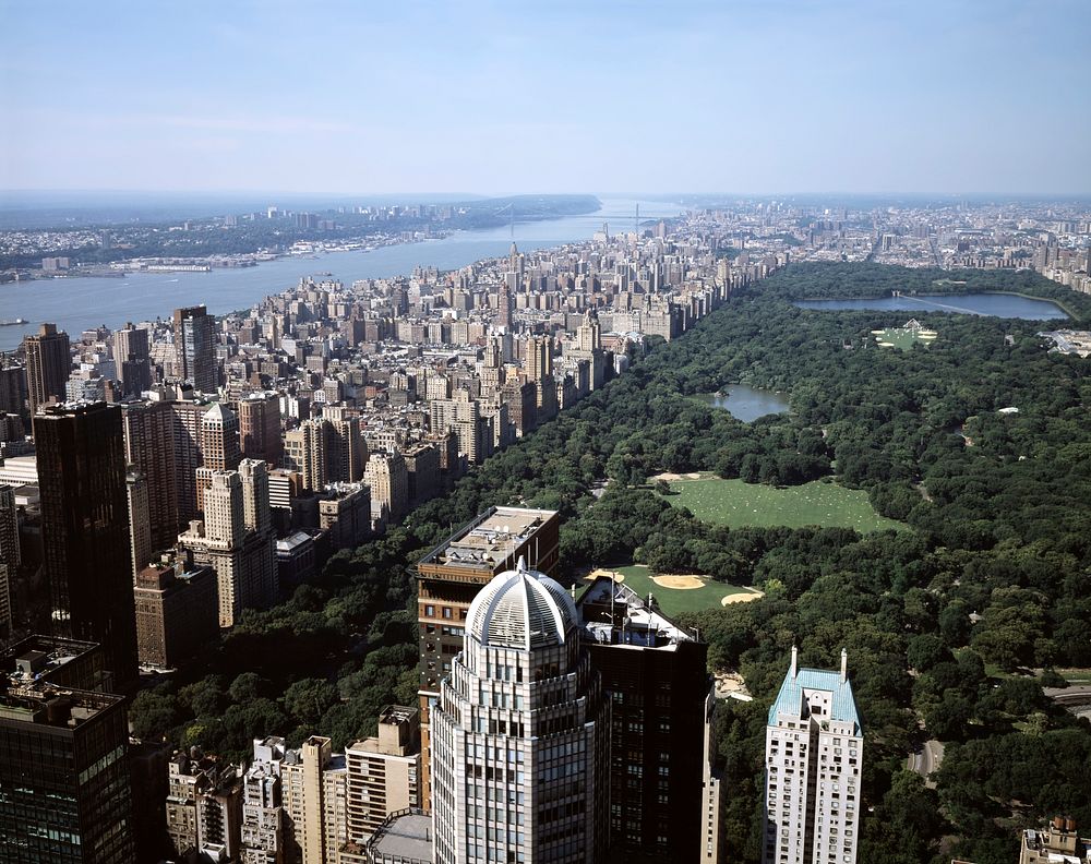 Central Park and New York's Upper West Side. Original image from Carol M. Highsmith’s America, Library of Congress…