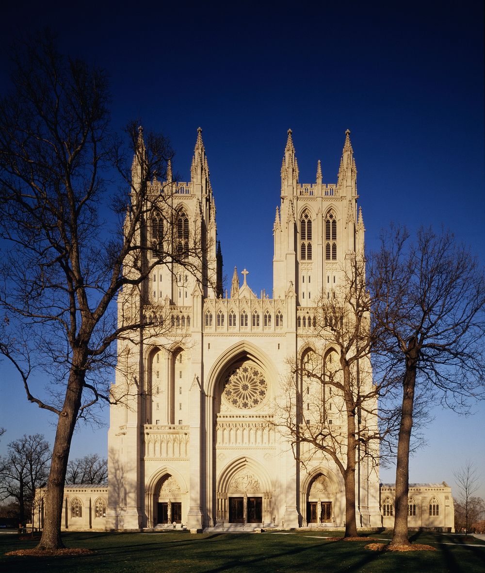 National Cathedral, Washington D.C. Original image from Carol M. Highsmith&rsquo;s America, Library of Congress collection.…