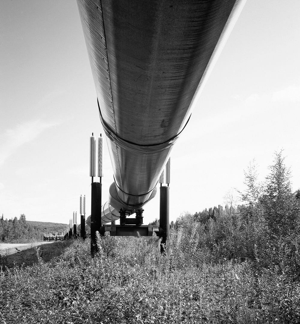 Alaska Pipeline. Original image from Carol M. Highsmith&rsquo;s America, Library of Congress collection. Digitally enhanced…