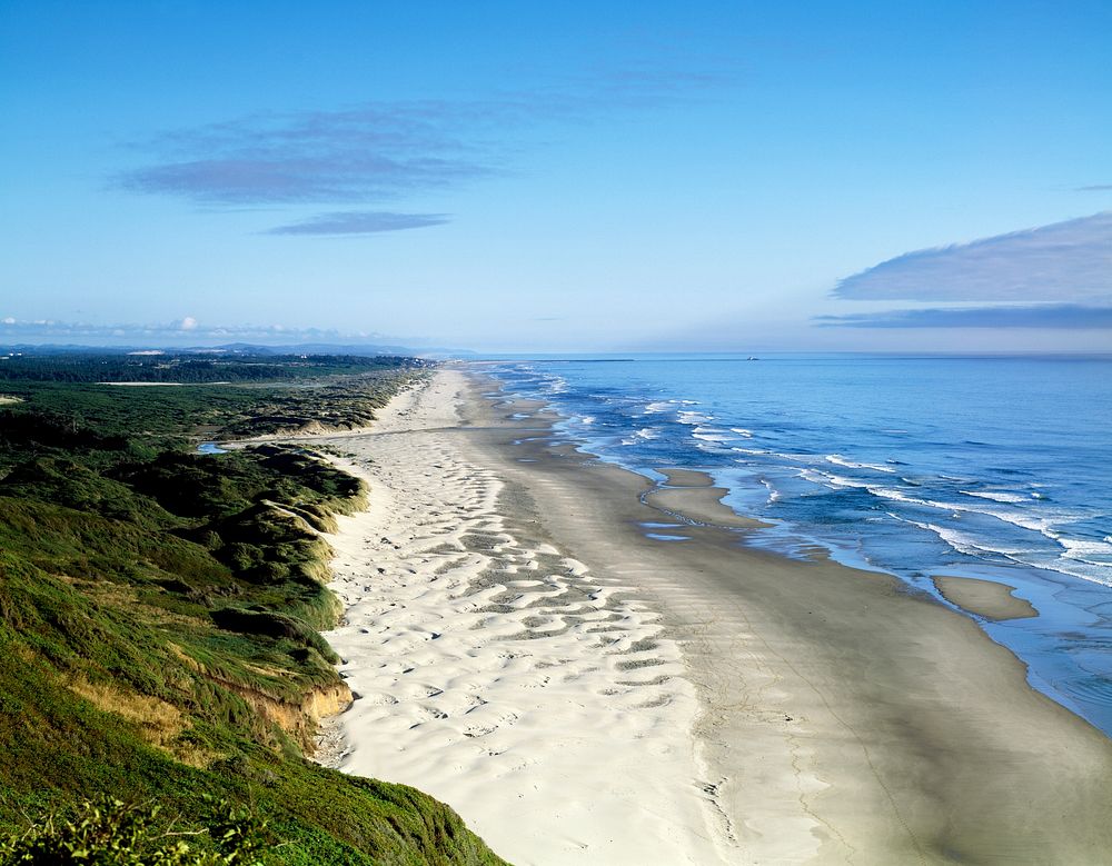 Oregon Dunes along the Pacific Ocean. Original image from Carol M. Highsmith&rsquo;s America, Library of Congress…