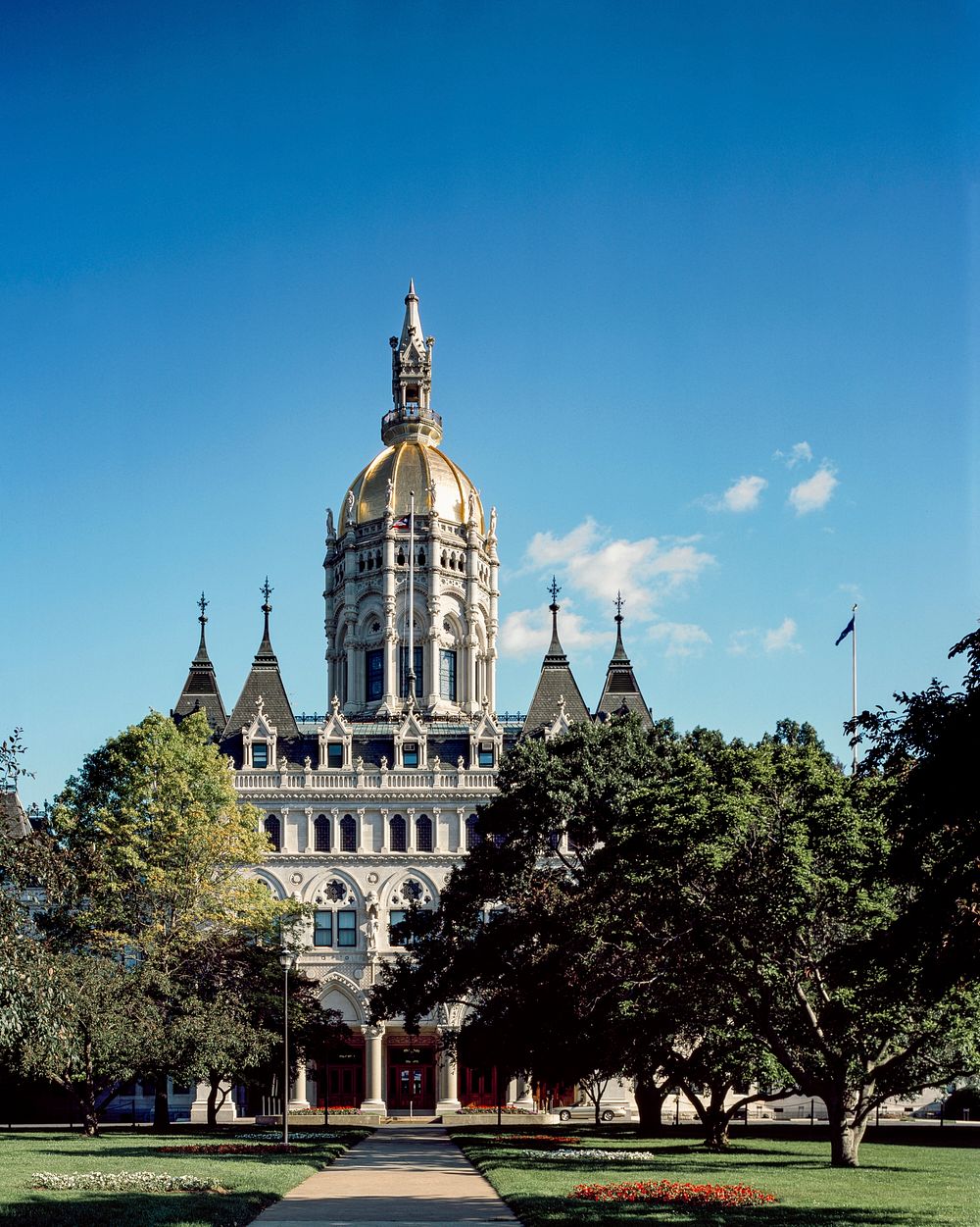 The Connecticut Capitol. Original image from Carol M. Highsmith&rsquo;s America, Library of Congress collection. Digitally…