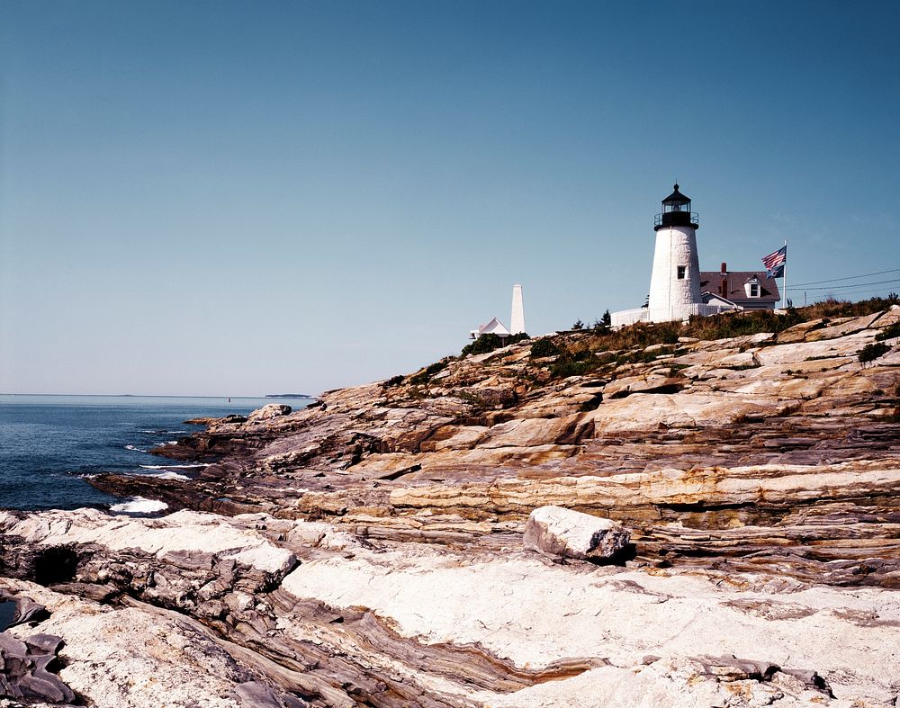 Pemaquid Point Light. Original image from Carol M. Highsmith&rsquo;s America, Library of Congress collection. Digitally…