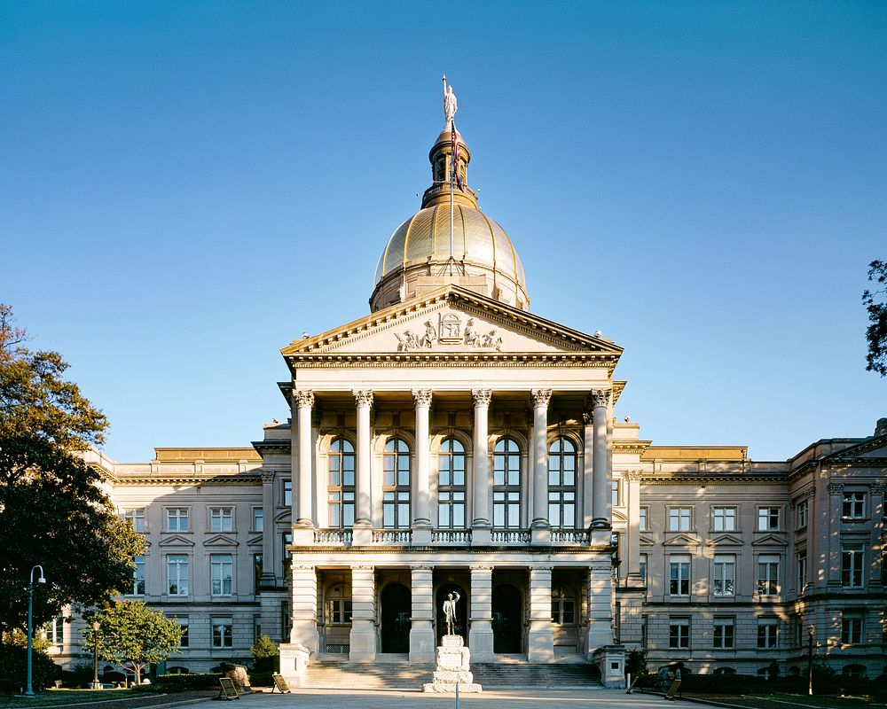 Georgia Capitol Building in Atlanta, Georgia. Original image from Carol M. Highsmith&rsquo;s America, Library of Congress…