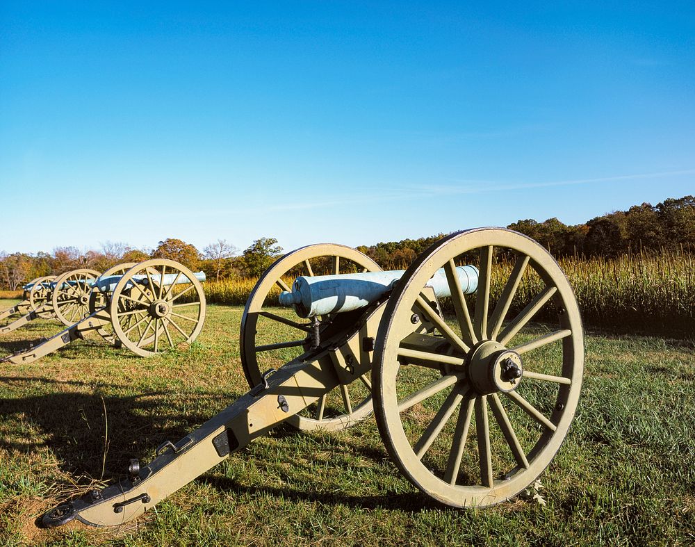 Canons at Shiloh National Military Park
