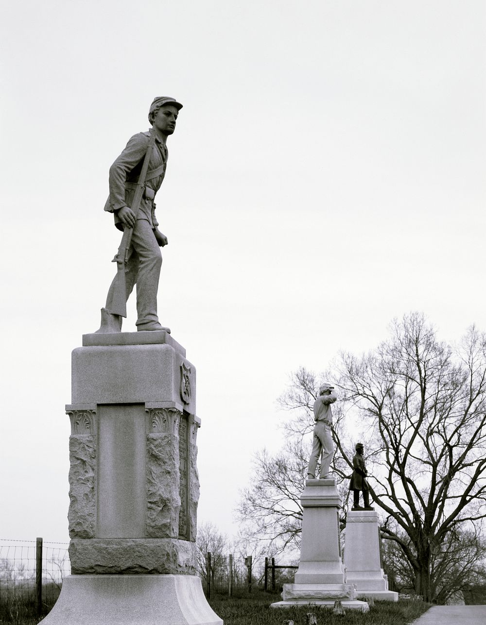 Statue at Antietam Battlefield, Washington 