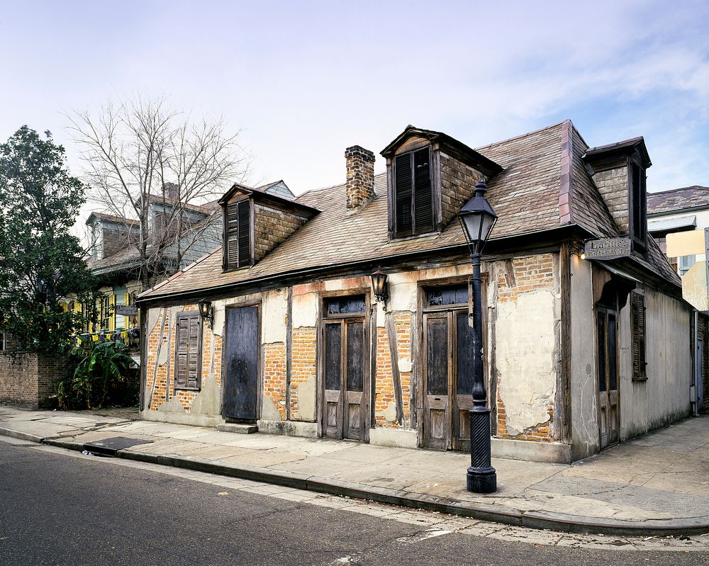 Lafitte's Blacksmith Shop in New Orleans. Original image from Carol M. Highsmith&rsquo;s America, Library of Congress…