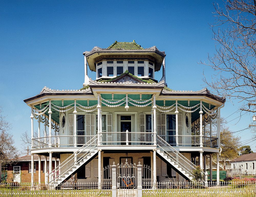Steamboat House in New Orleans, Original image from Carol M. Highsmith&rsquo;s America, Library of Congress collection.…
