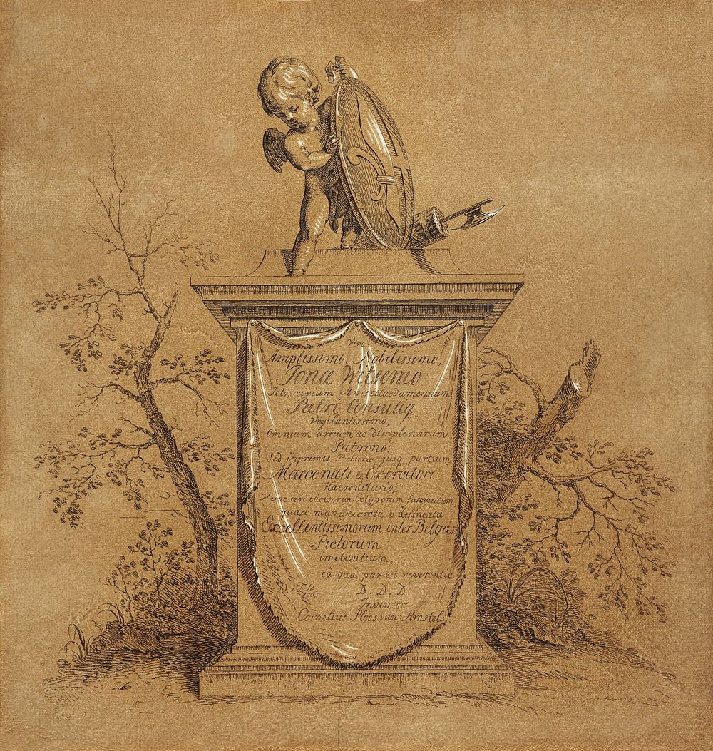 Prentwerk (1765) by Cornelis Ploos van Amstel. Original from The Rijksmuseum. Digitally enhanced by rawpixel.