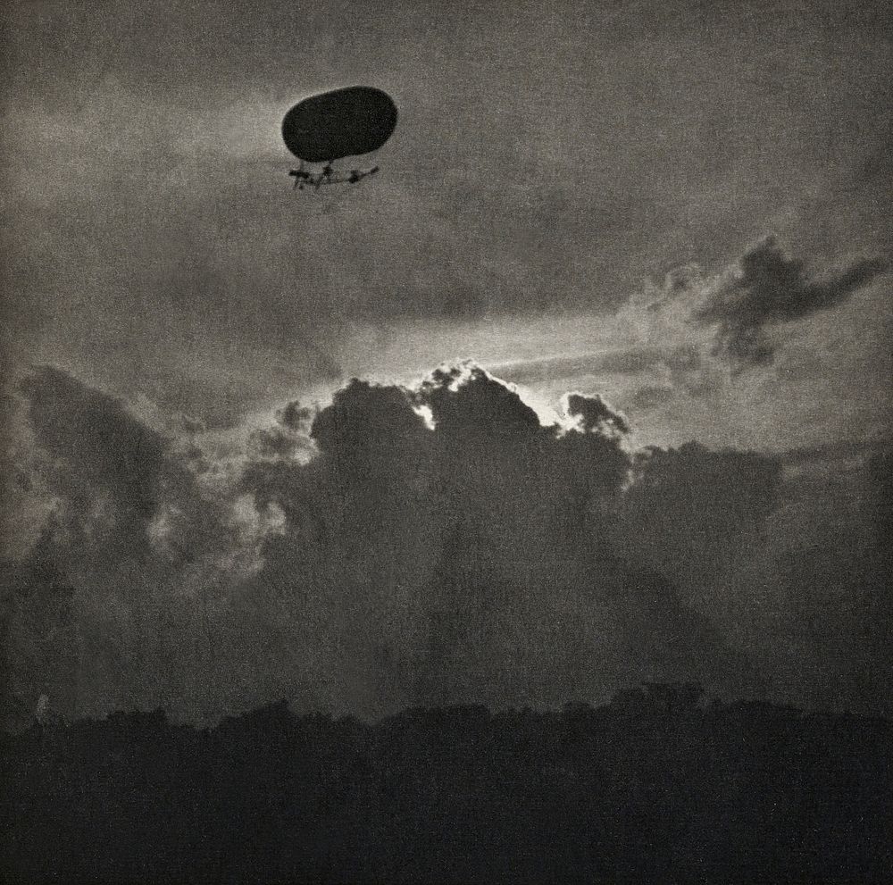 A Dirigible (1910) photo in high resolution by Alfred Stieglitz. Original from the Minneapolis Institute of Art. Digitally…