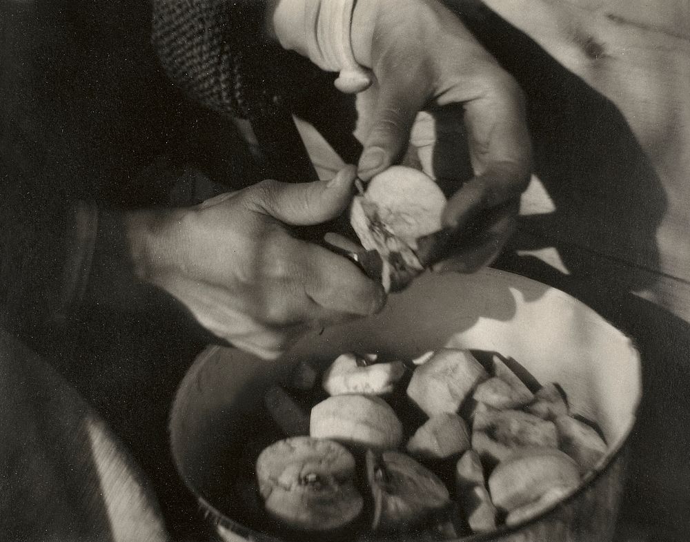 Georgia O&rsquo;Keeffe&mdash;Hands (1920&ndash;1922) by Alfred Stieglitz. Original from The Art Institute of Chicago.…