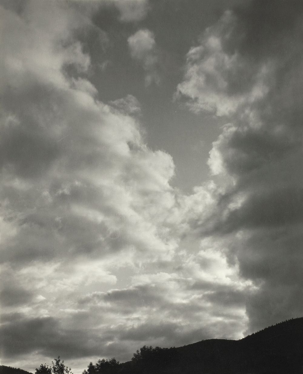Music&ndash;A Sequence of Ten Cloud Photographs, No. II (1922) by Alfred Stieglitz. Original from The Art Institute of…