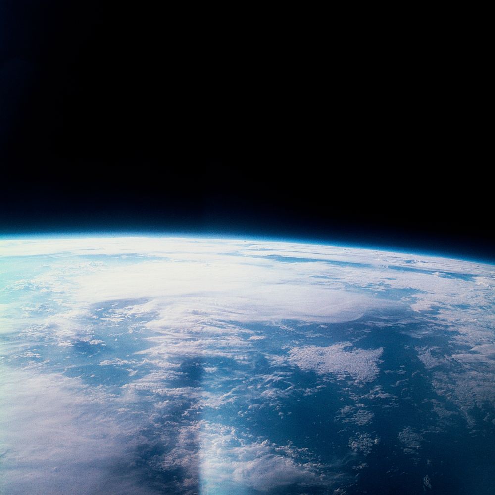 Amazing image of the Earth.Original from NASA. Digitally enhanced by rawpixel.