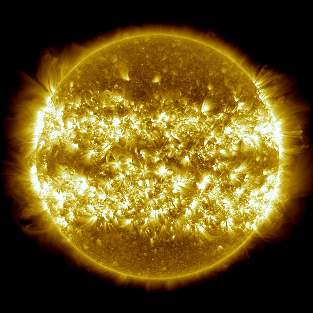 The Sun: One Year in One Image. A composite of 25 separate images spanning the period of April 16th, 2012, to April 15th…