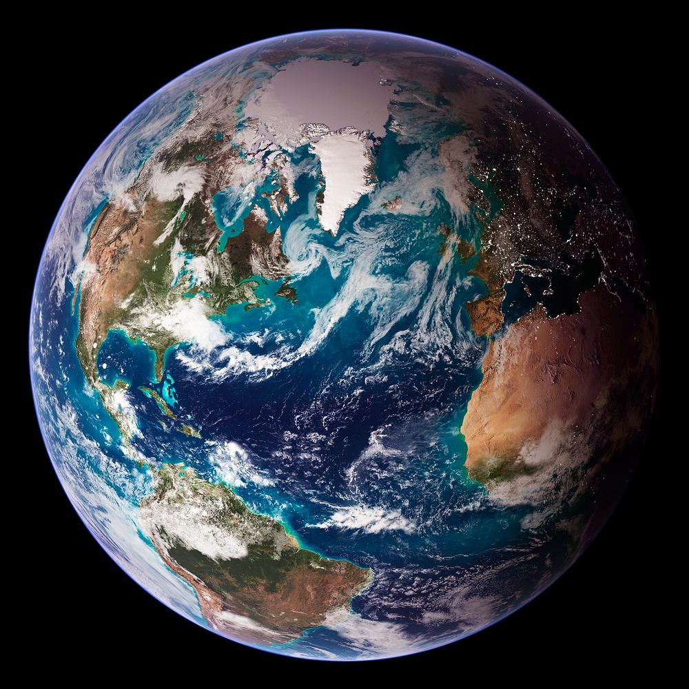 NASA Blue Marble 2007 West captured by the Moderate Resolution Imaging Spectroradiometer on NASA&rsquo;s Terra satellite in…