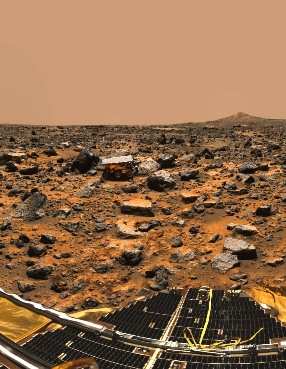 Pathfinder on Mars. Dec 12th, 1997. Original from NASA. Digitally enhanced by rawpixel.