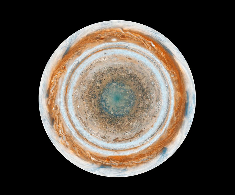 These color maps of Jupiter were constructed from images taken by the narrow-angle camera onboard NASA's Cassini spacecraft.…