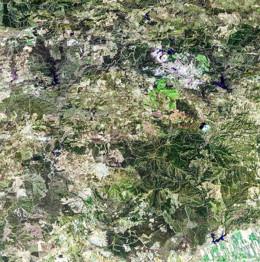 The Rio Tinto river in southwestern Spain. Original from NASA. Digitally enhanced by rawpixel.