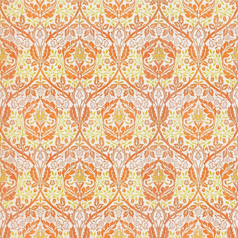 William Morris's (1834-1896) Golden Bough famous pattern. Original from The Birmingham Museum. Digitally enhanced by…