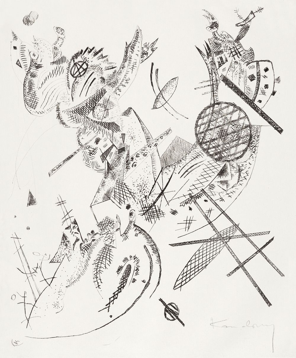 Kleine Welten XII (Small Worlds XII) (1922) print in high resolution by Wassily Kandinsky. Original from The MET Museum.…