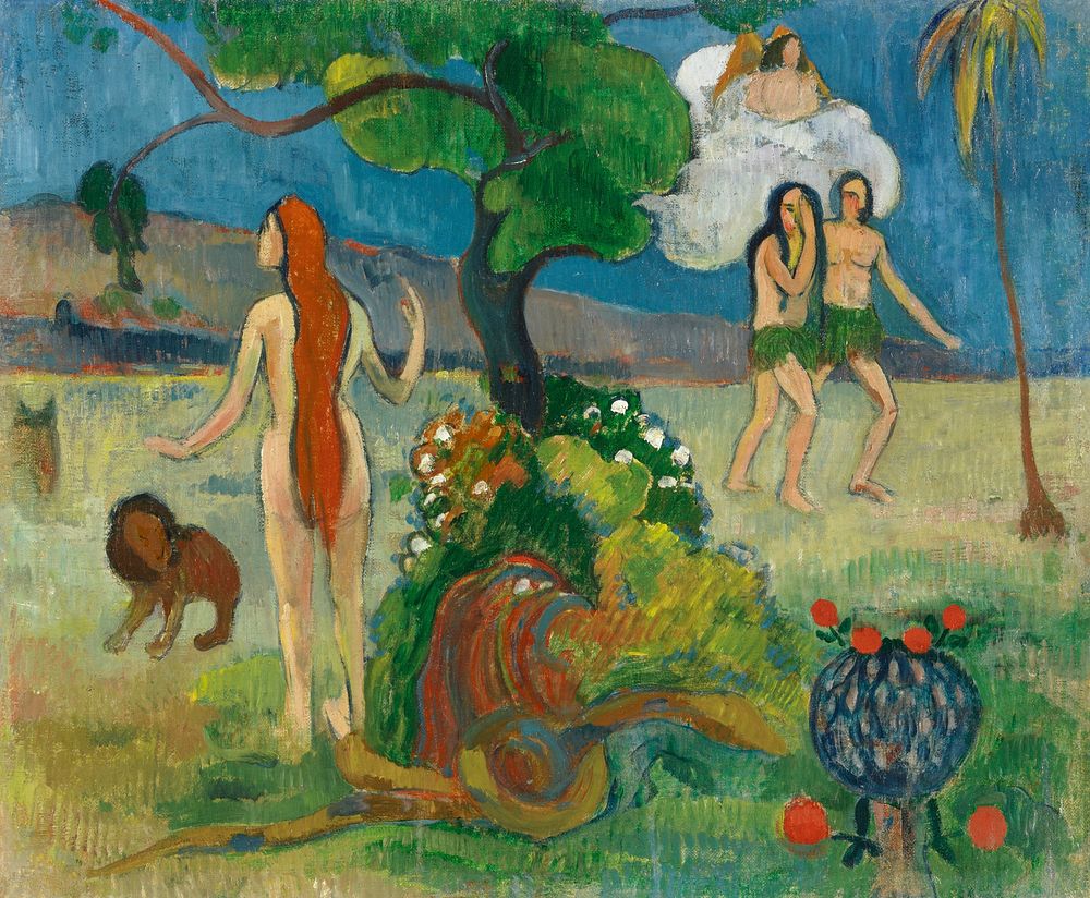 Paradise Lost (1848-1903) by Paul Gauguin. Original from The Yale University Art Gallery. Digitally enhanced by rawpixel.