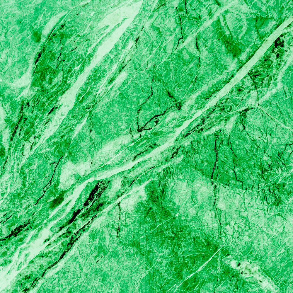 Blank green marble textured background