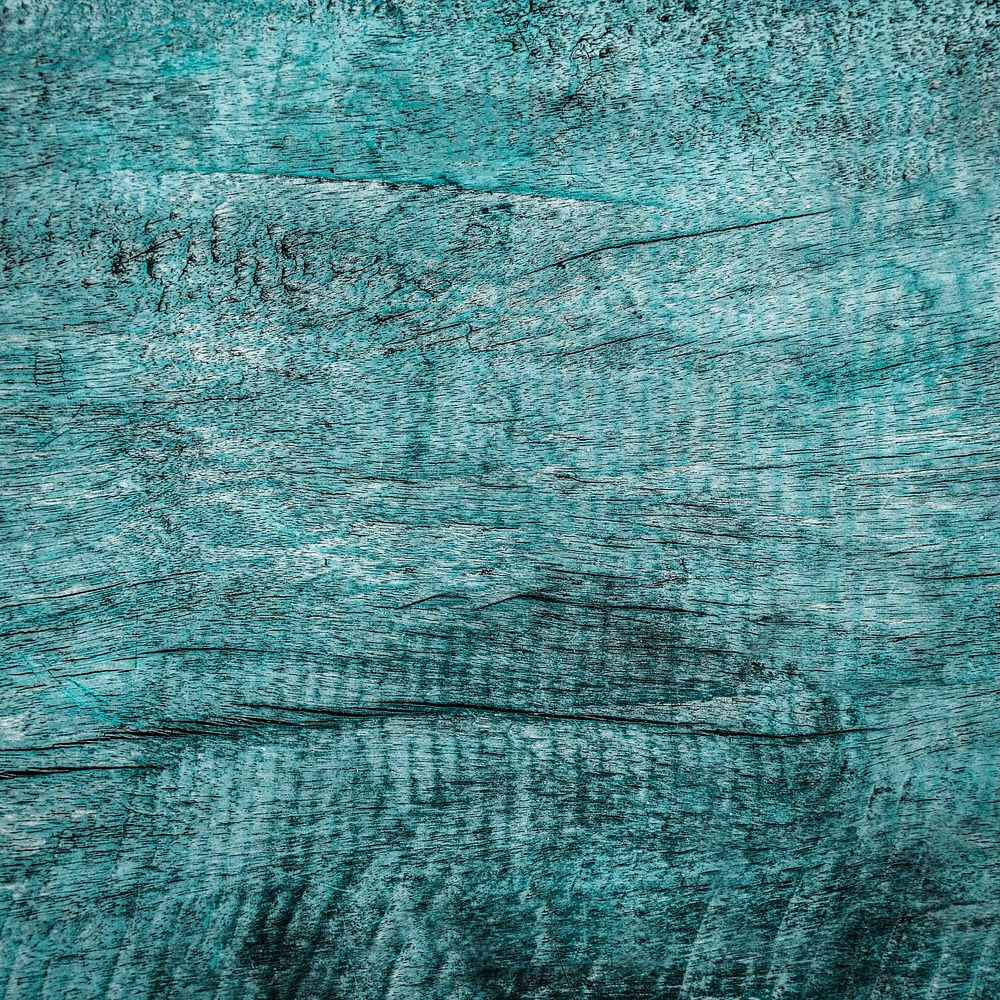 Teal painted wood background
