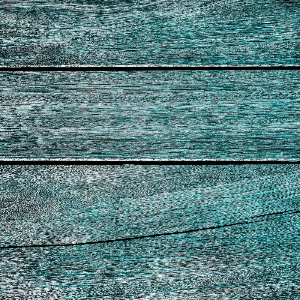 Teal painted wooden surface texture 