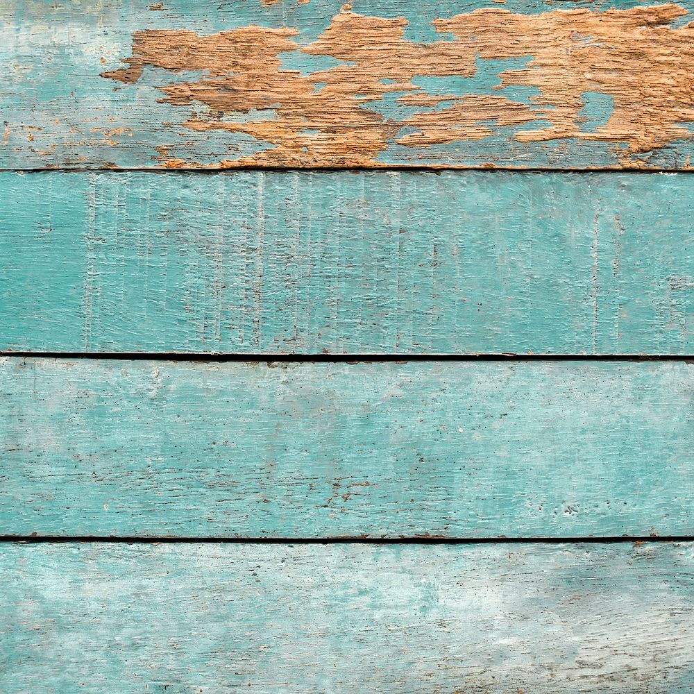 Turquoise plank wooden texture