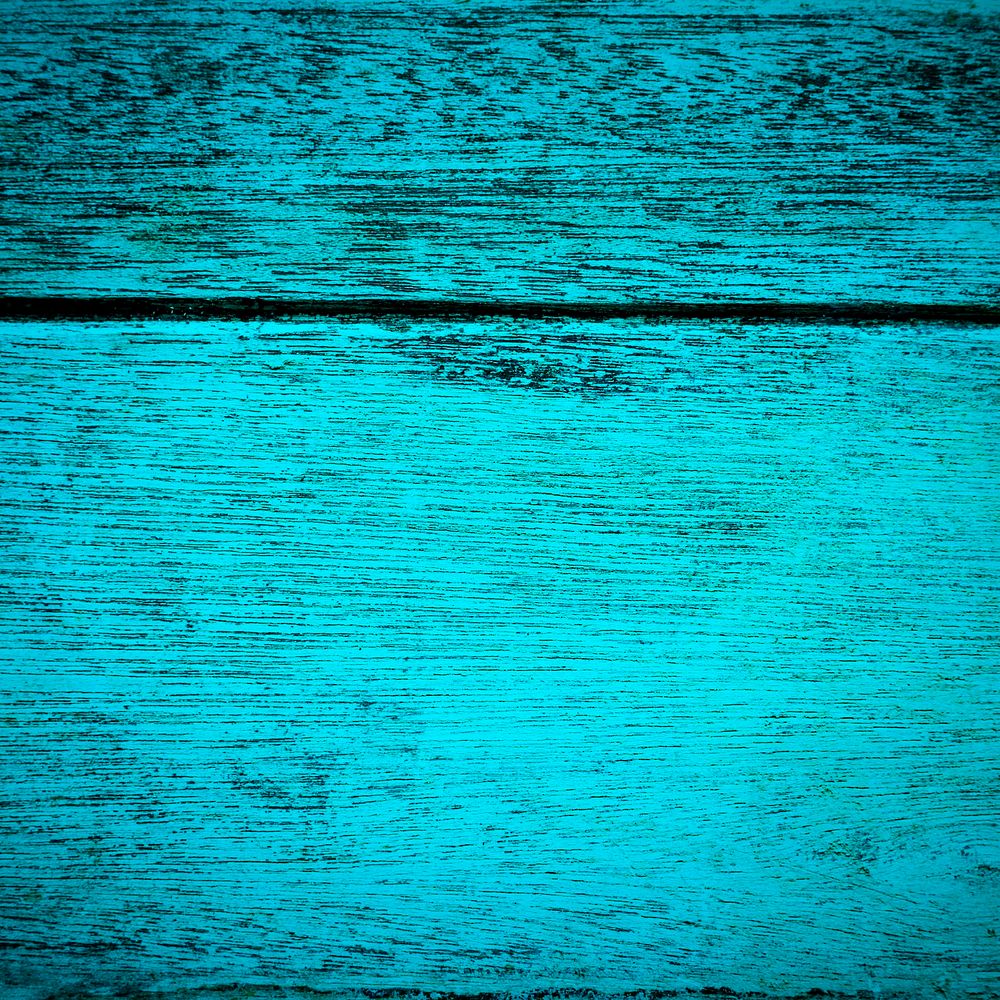 Turquoise wood textured background