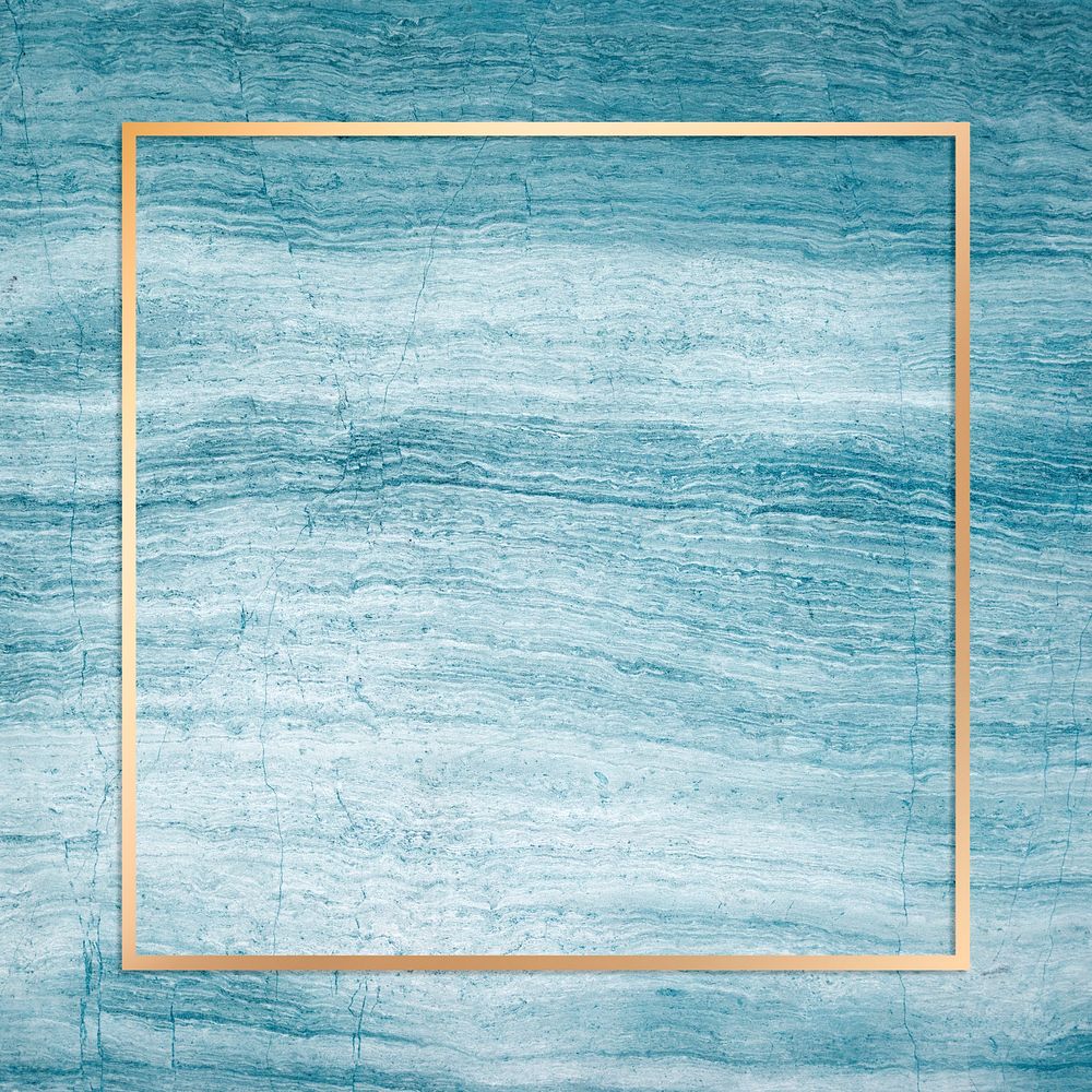 Border frame blue texture background 